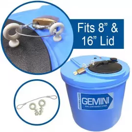 02-32989 | ProChem Lid Locking Kit for 4" Lid - 8" Cable